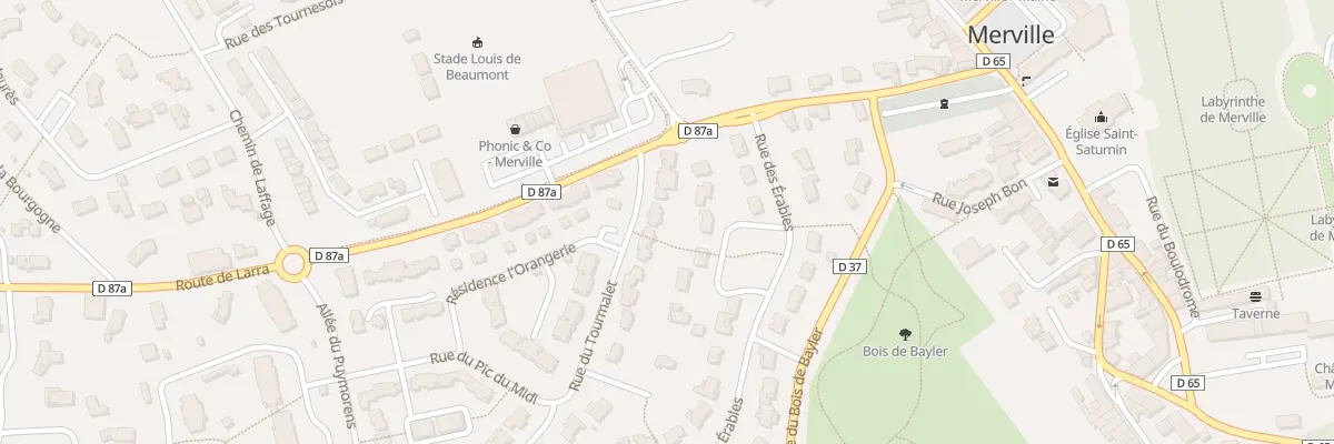 Plan du 153 Rue du Tourmalet à Merville