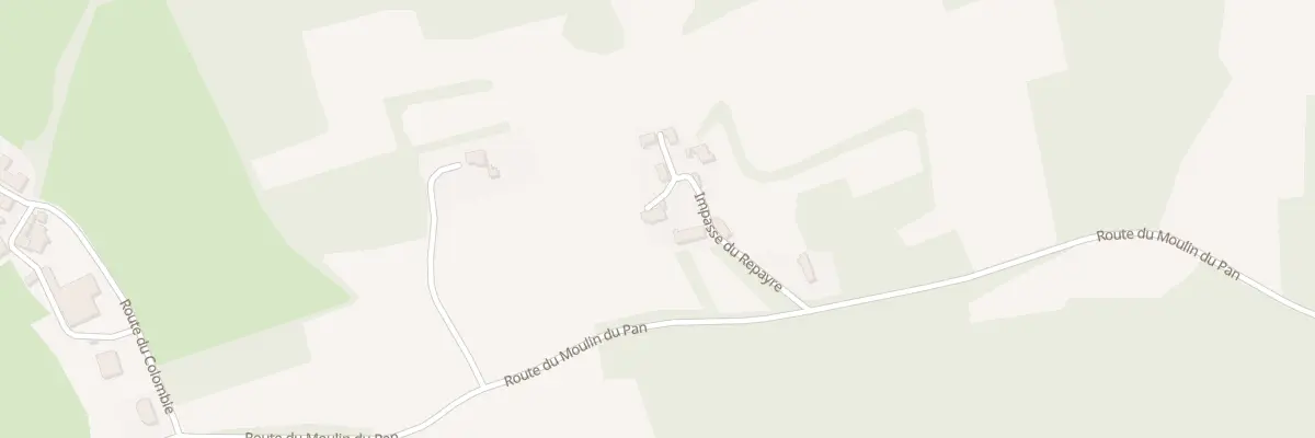 Plan du 5039 Le Repayre à Rampoux