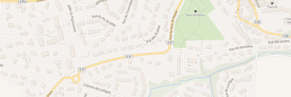Plan du 26 Rue des Erables à Merville