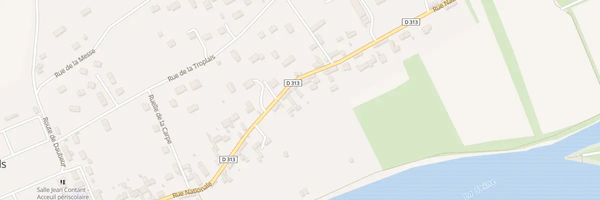 Plan du 38 Rue Nationale à Muids
