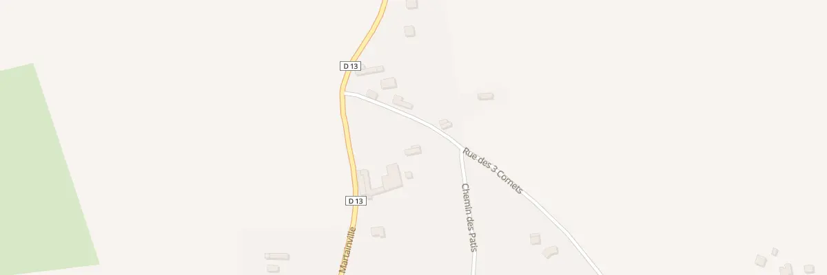 Plan du 527 Rte de Martainville à Fresne-le-Plan