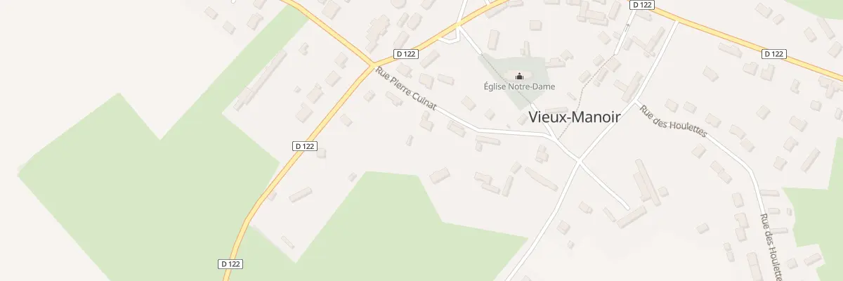 Plan du 90 Rue Pierre Cuinat à Vieux-Manoir