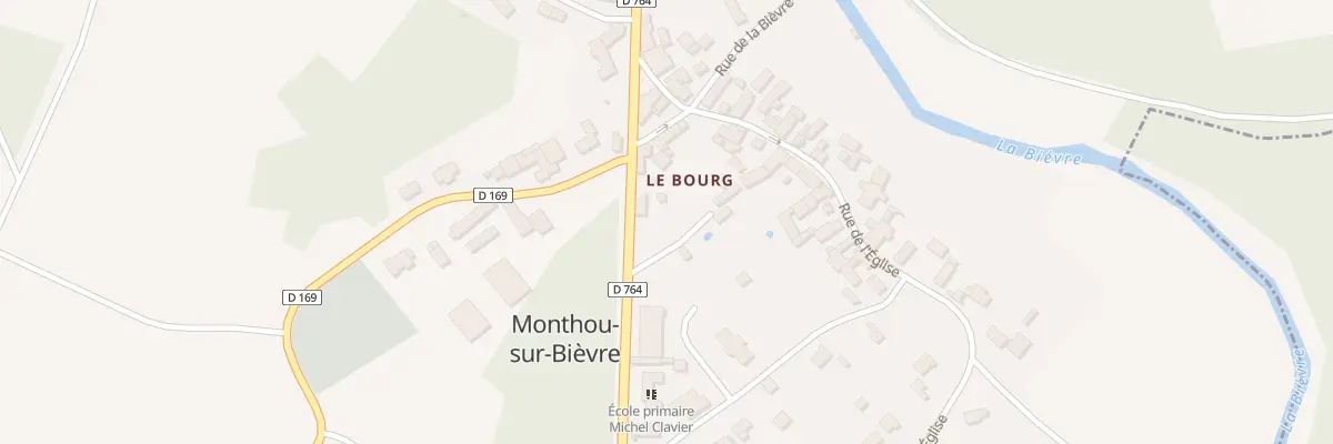 Plan du 30 Rue de Montrichard à Monthou-sur-Bièvre