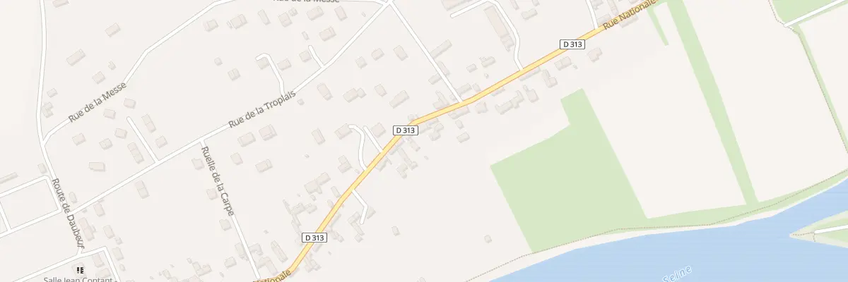 Plan du 40 Rue Nationale à Muids