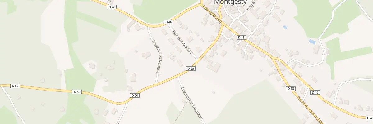 Plan du 5 Rue des Acacias à Montgesty