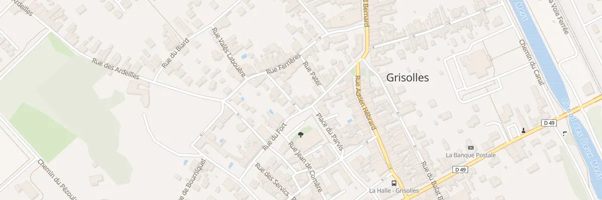 Plan du 16 Rue du Fort à Grisolles