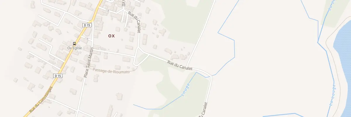 Plan du 22 Rue du Canalet à Muret