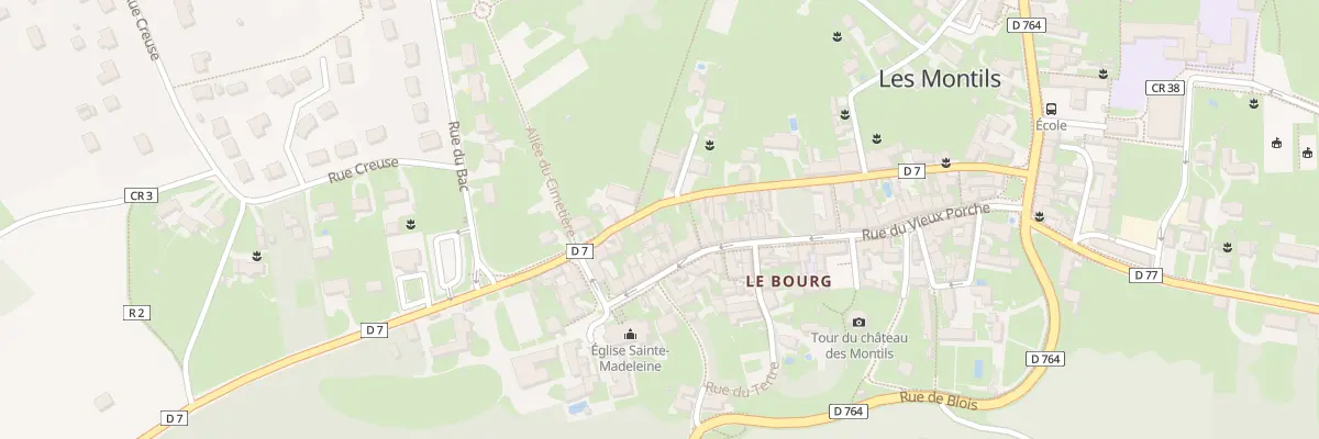 Plan du 40B Rte de Candé aux Montils