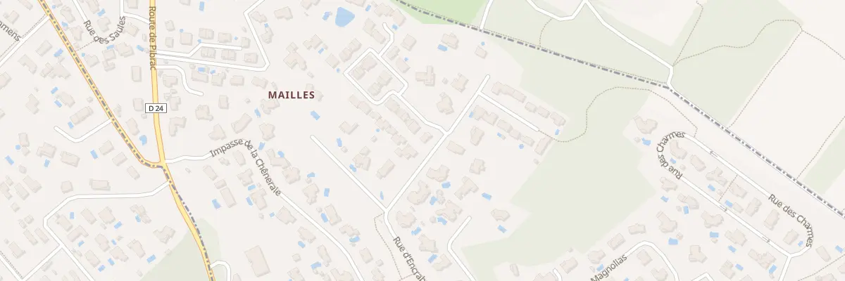 Plan du 67T Rue d’Encrabe à Plaisance-du-Touch