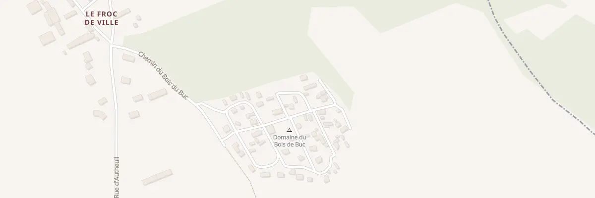 Plan du 5025 Res du Bois du Buc à Saint-Julien-de-la-Liègue