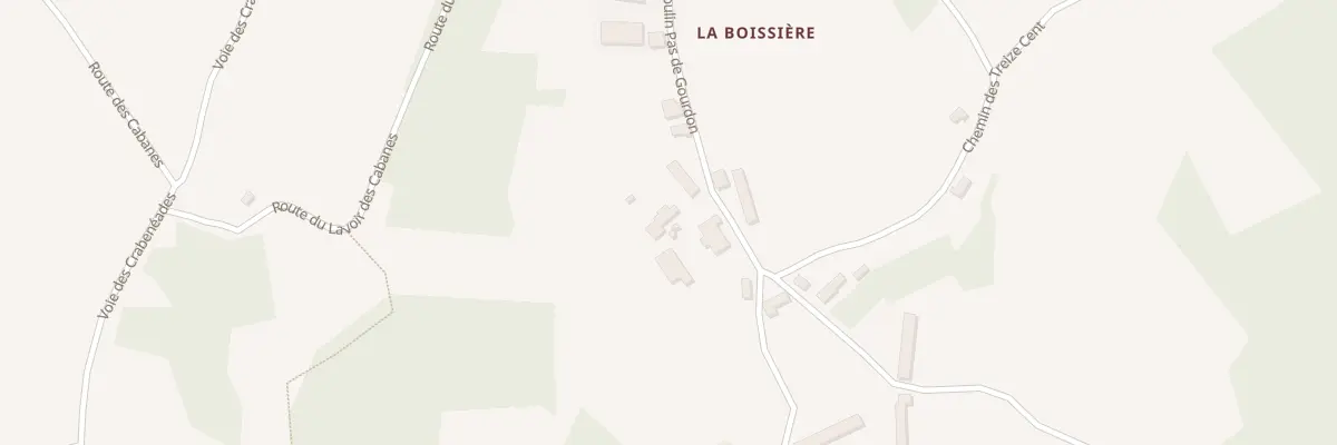Plan du 788 Rte du Moulin Pas de Gourdon à Nabirat