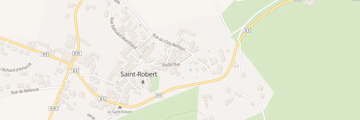 Plan du 83 Vieille Rue à Saint-Robert