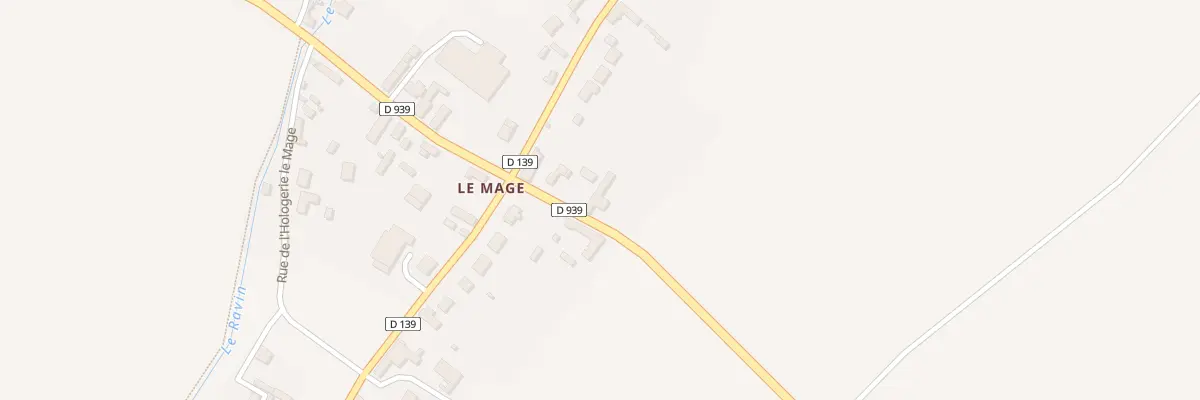 Plan du 66 Puits du Mage à Thimert-Gâtelles