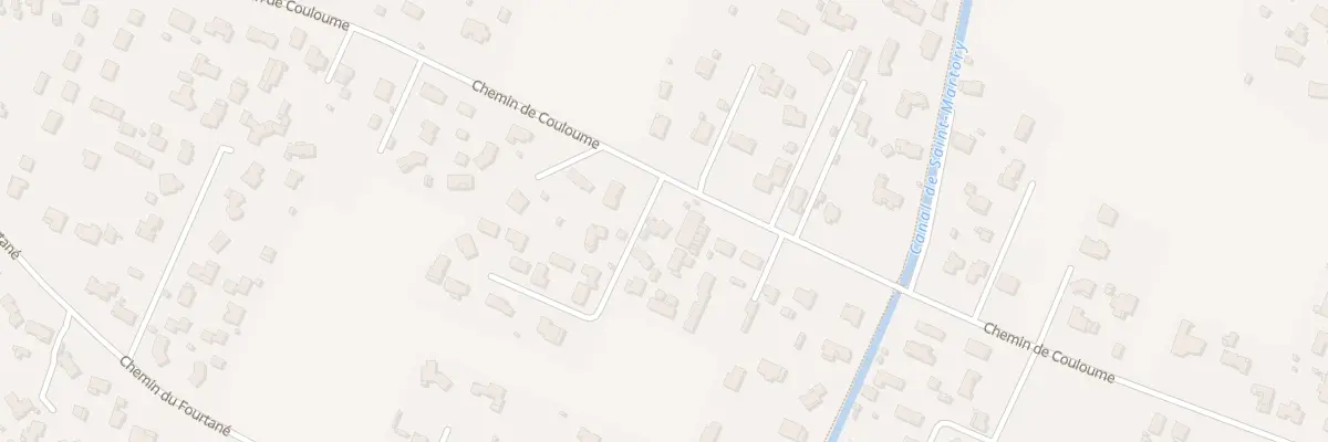 Plan du 1085 Che de Couloume à Seysses