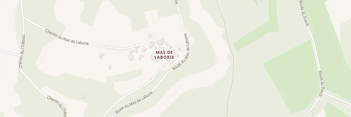 Plan du 5115 Mas de Laborie à Montgesty