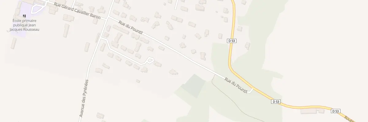 Plan du 37 Rue du Pountil à Mauzac