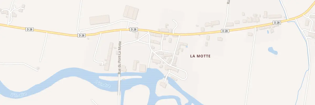 Plan du 6 Rue du Bord de l’Eau à Palluau-sur-Indre