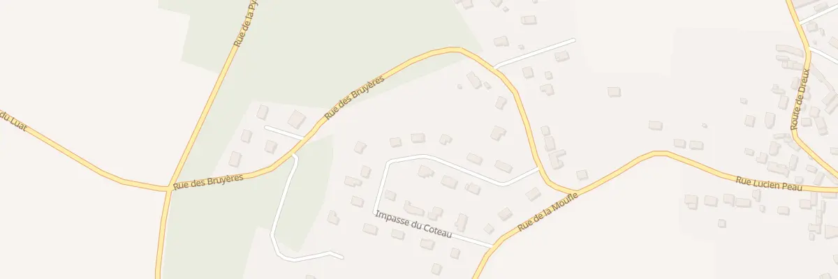 Plan du 7 Rue de la Bergerie à Vert-en-Drouais