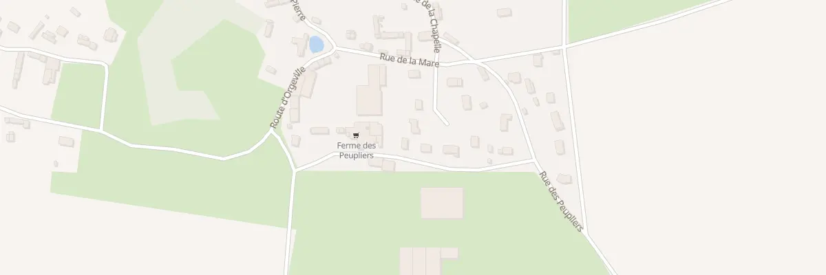 Plan du 2 Res de la Chapelle à Flipou