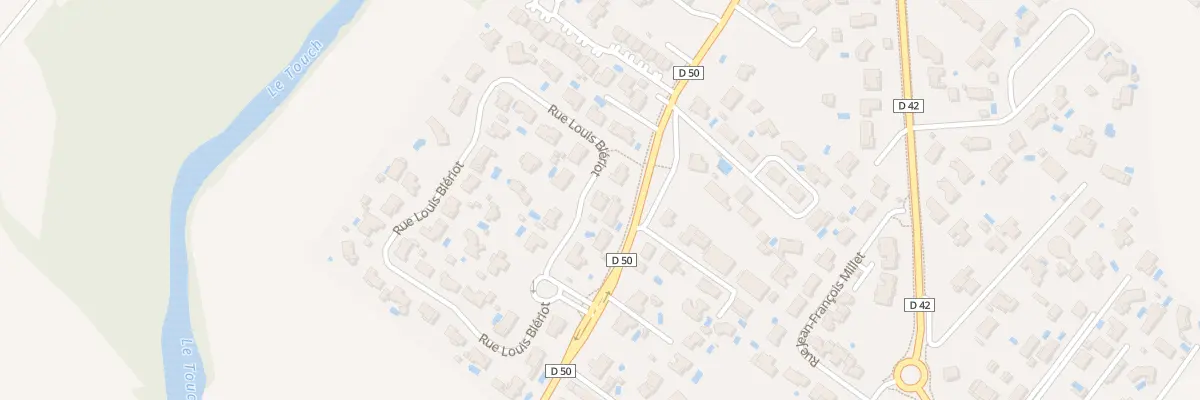 Plan du 47 Rue Louis Blériot à Plaisance-du-Touch