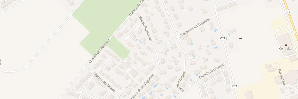 Plan du 1 Rue du Pigeonnier à Grenade