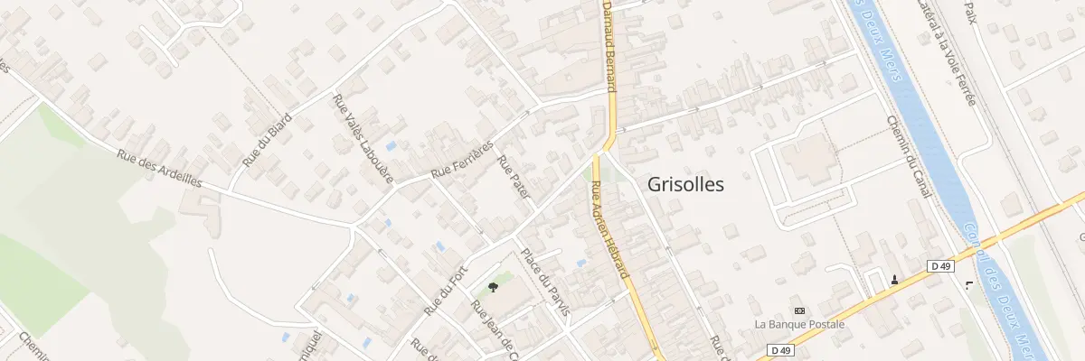 Plan du 6 Rue du Fort à Grisolles