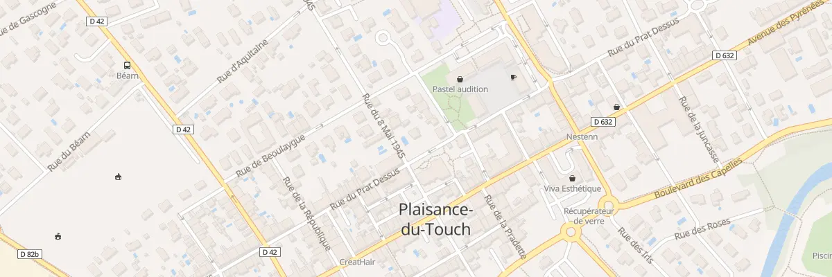 Plan du 65 Rue du Prat Dessus à Plaisance-du-Touch