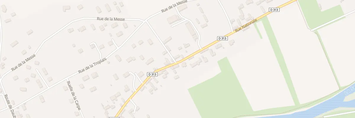 Plan du 57 Rue Nationale à Muids