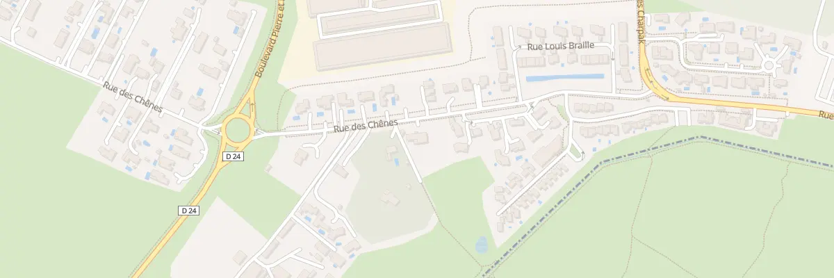 Plan du 34 Rue des Chênes à Plaisance-du-Touch