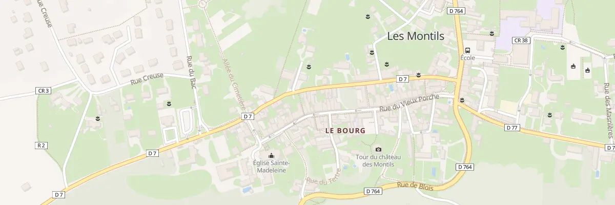 Plan du 37A Rue du Vieux Porche aux Montils