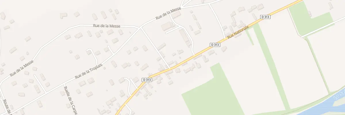 Plan du 59 Rue Nationale à Muids