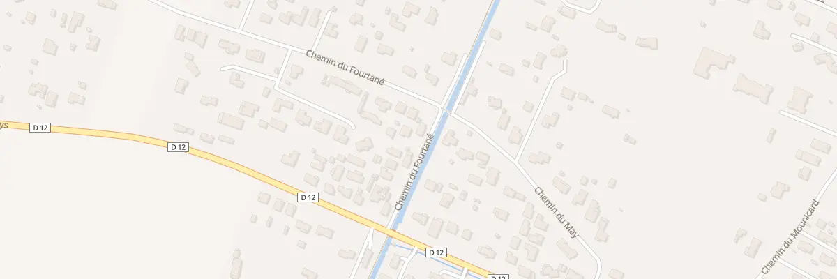 Plan du 85 Che de Fourtane à Seysses