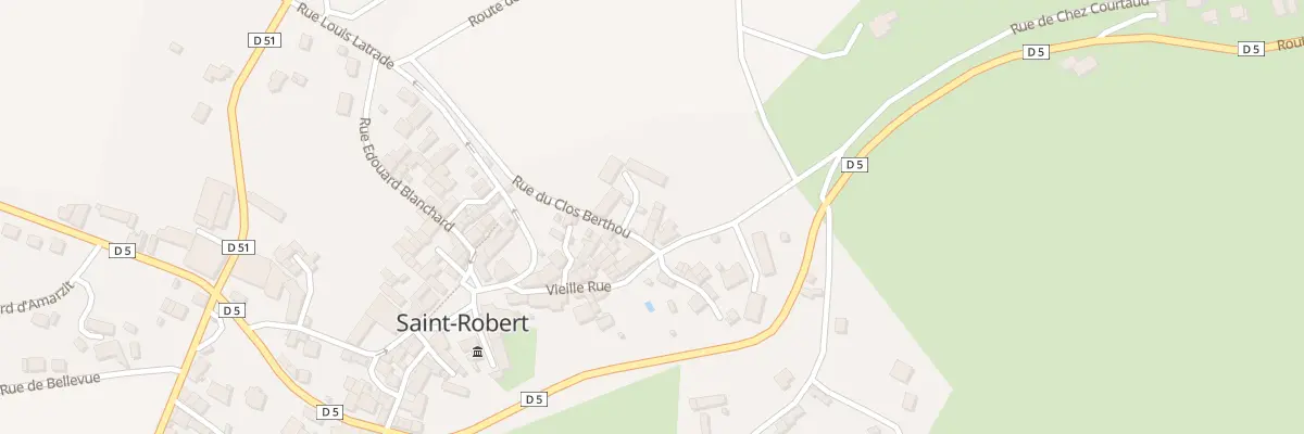 Plan du 28 Rue Du Clos Berthou à Saint-Robert