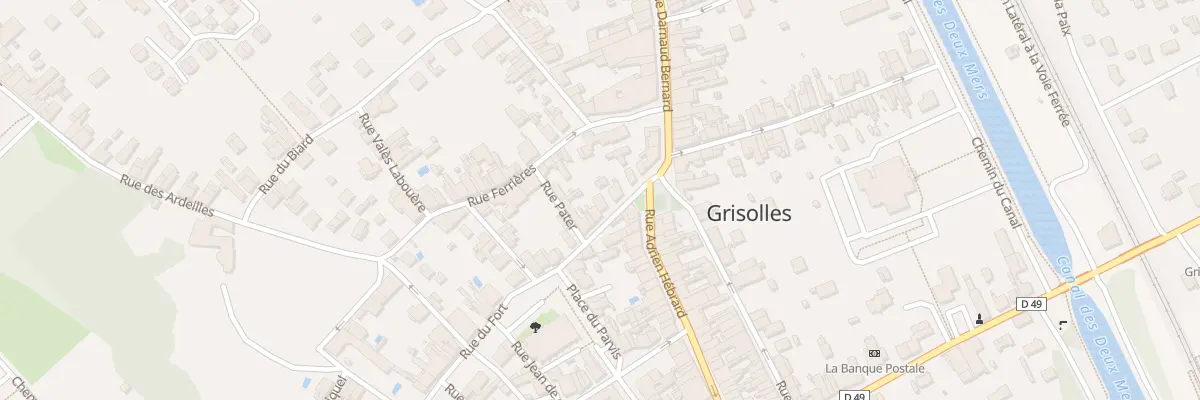 Plan du 4 Rue du Fort à Grisolles