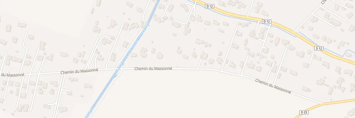 Plan du 420 Che du Massonne à Seysses