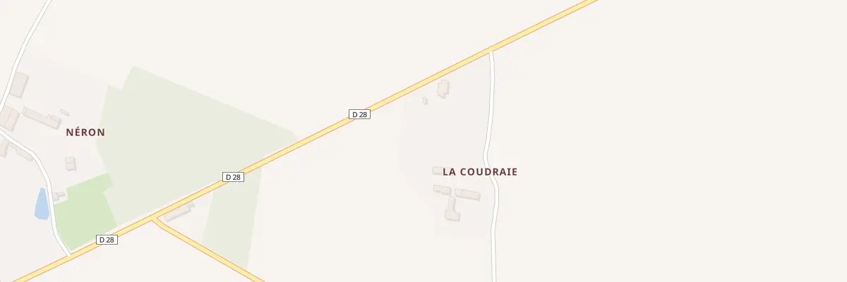 Plan du 7 La Coudraie à Saumeray