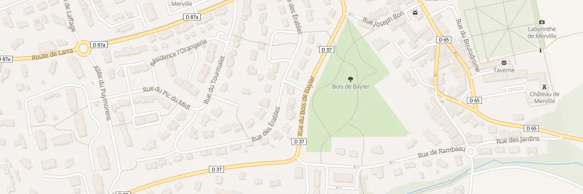 Plan du 8 Rue des Erables à Merville