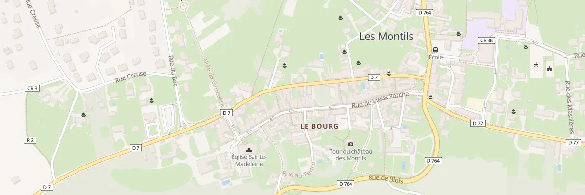 Plan du 35 Rue du Vieux Porche aux Montils