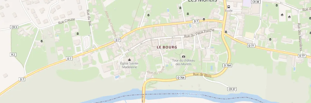 Plan du 3 Rue du Tertre aux Montils