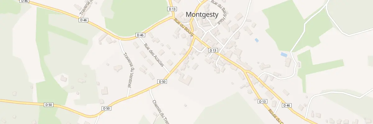 Plan du 63 Côte du Lac à Montgesty