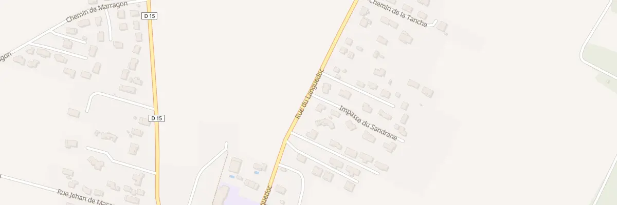 Plan du 49 Rue du Languedoc à Muret