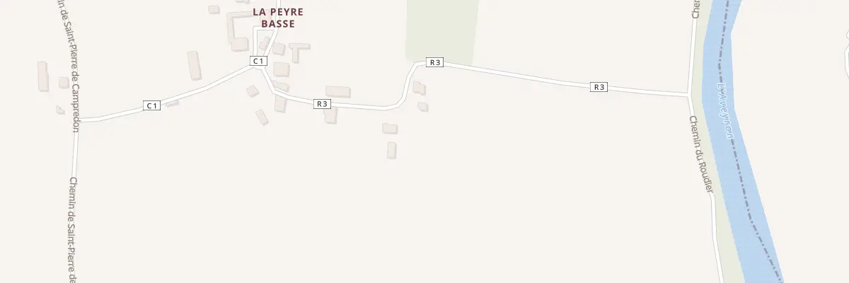 Plan du 5056A La Peyre Basse à Montastruc