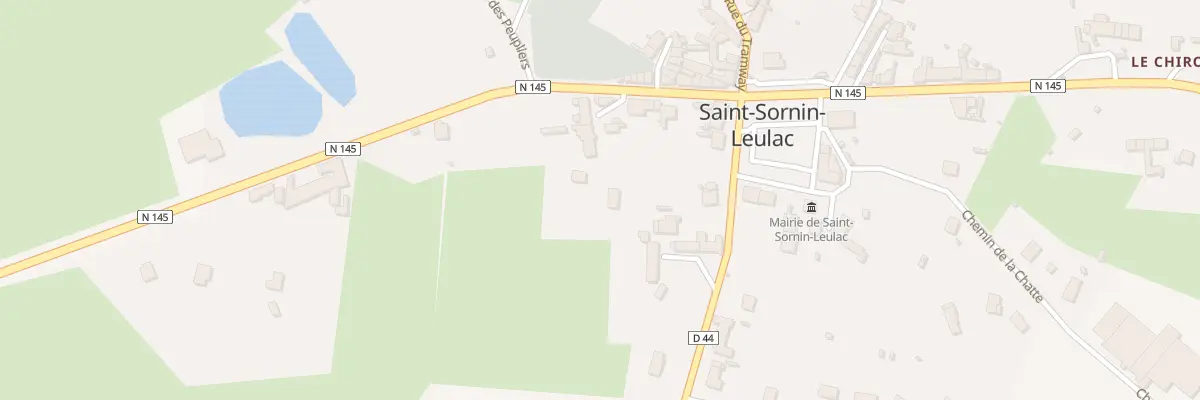 Plan du 10 Imp du Peugout à Saint-Sornin-Leulac
