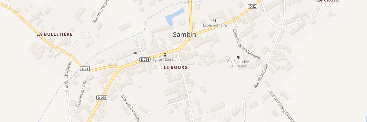 Plan du 5 Rue Sainte Néomoise à Sambin