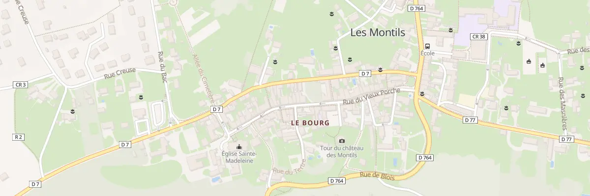 Plan du 31 Rue du Vieux Porche aux Montils