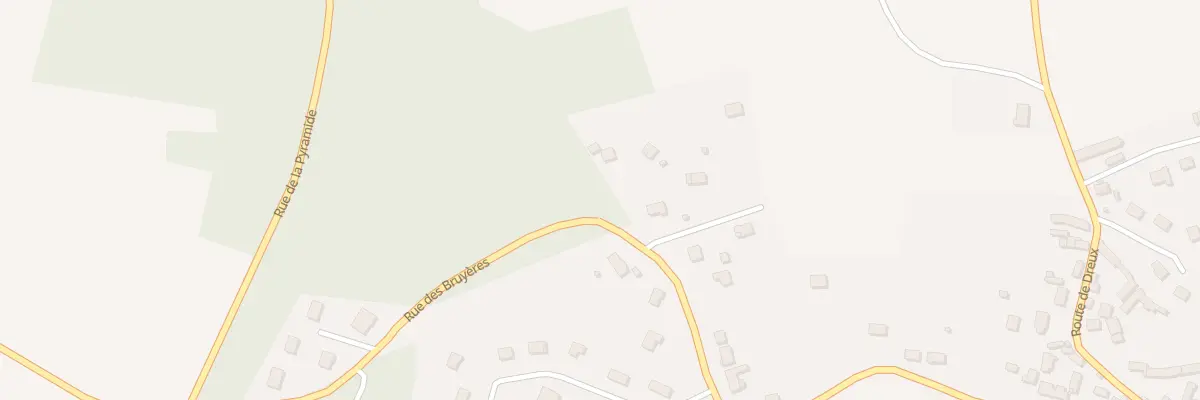 Plan de la Rue des Favrils à Vert-en-Drouais