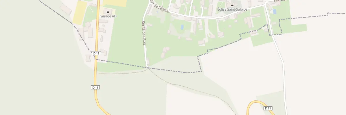 Plan du 5 Sen du Bois à Daubeuf-près-Vatteville