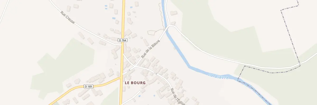 Plan du 3 Rue de la Bièvre à Monthou-sur-Bièvre