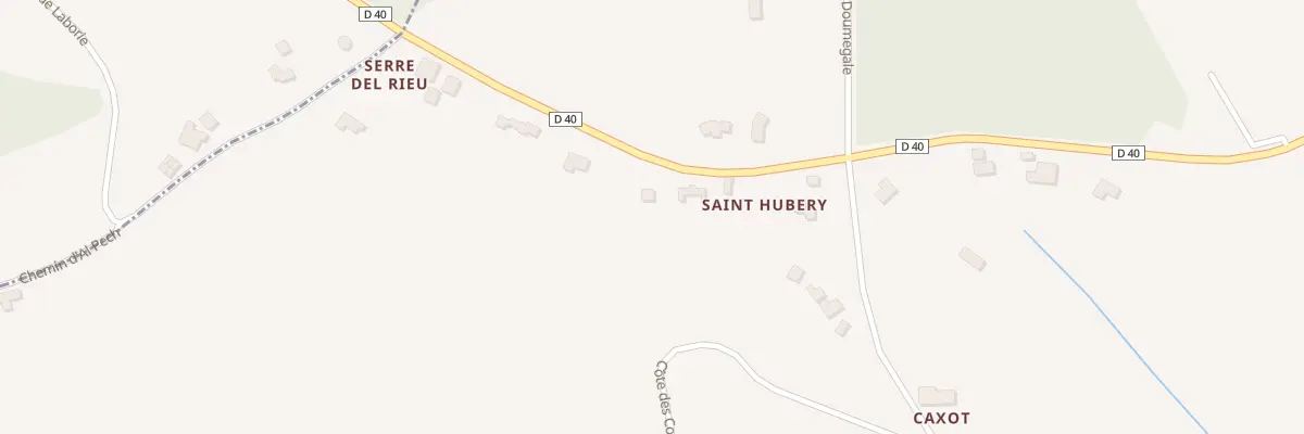 Plan du 157 Rte de Saint Hubery à Montastruc