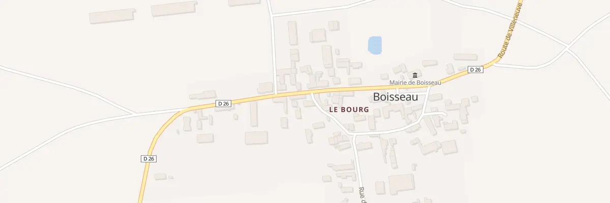 Plan du 17 Rue du Puits Fourchet à Boisseau